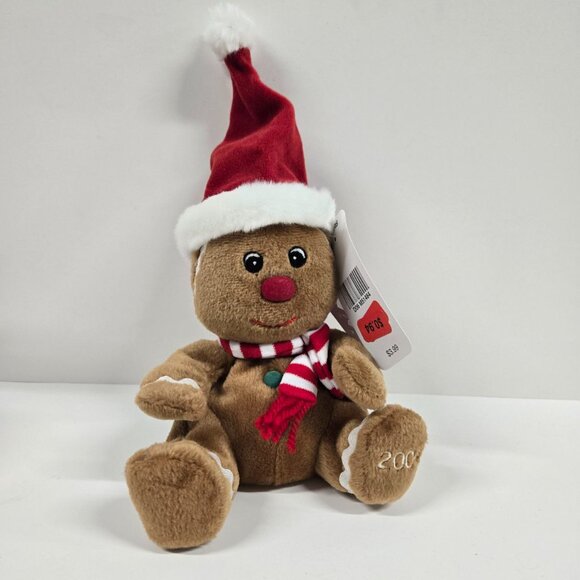 2004 Sears Exclusive Charity Gingerbread Plush Set | Ginger Bell Beanbag Dolls - Picture 15 of 15